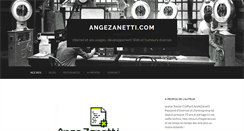 Desktop Screenshot of angezanetti.com